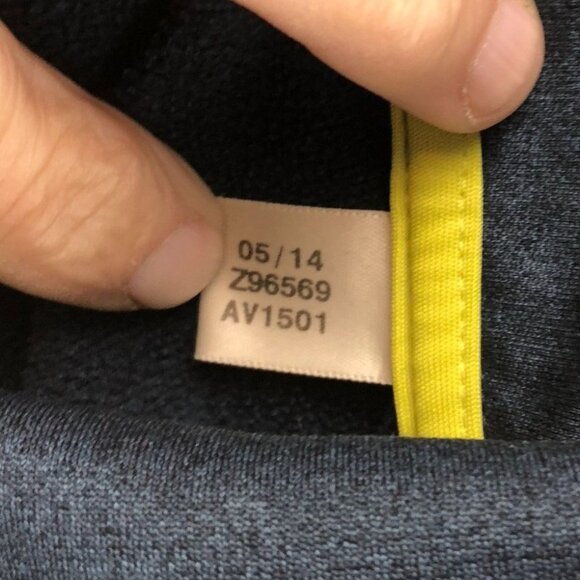 Reebok Mens Jackets Large 1/4 Zip Pullover Fleece Athleisure Activewear Navy - Picture 8 of 13